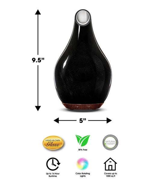 Lux Black Essential Oil Diffuser